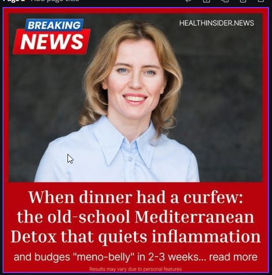 Breaking news alert ad template