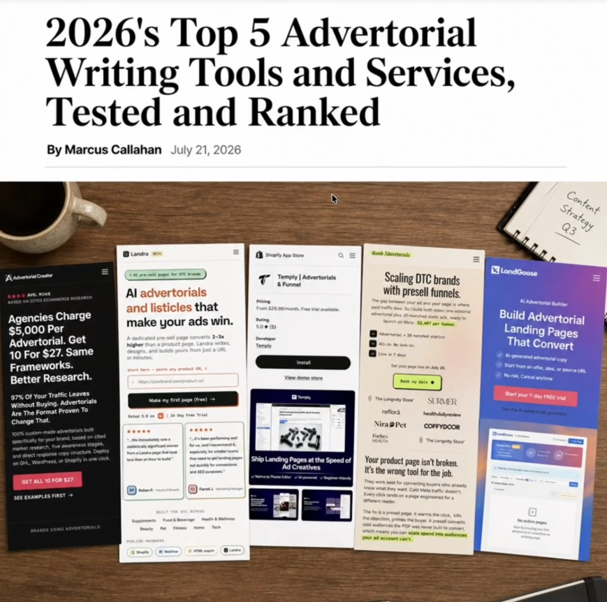 📊 Editorial Review &middot; Writing Tools Top 5